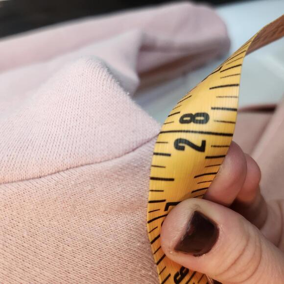 Victorias Secret PINK Love Pink Hoodie - XL, Soft Blush Color - Picture 6 of 8